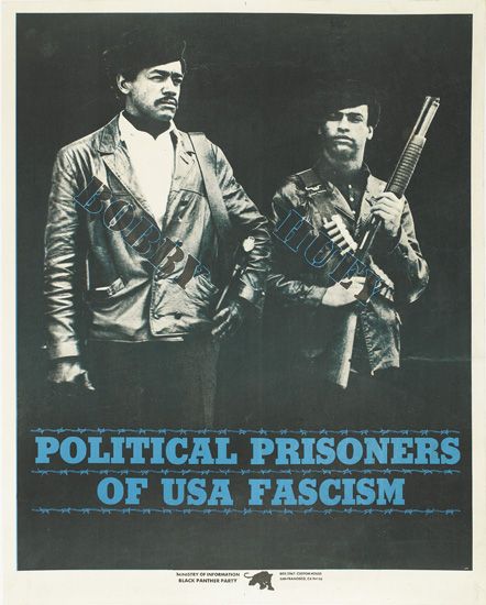 (BLACK PANTHERS.) Political Prisoners of U.S.A. Fascism.